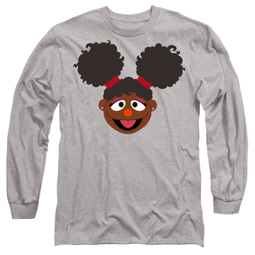 Sesame Street Gabrielle Face - Men's Long Sleeve T-Shirt Men's Long Sleeve T-Shirt Sesame Street   