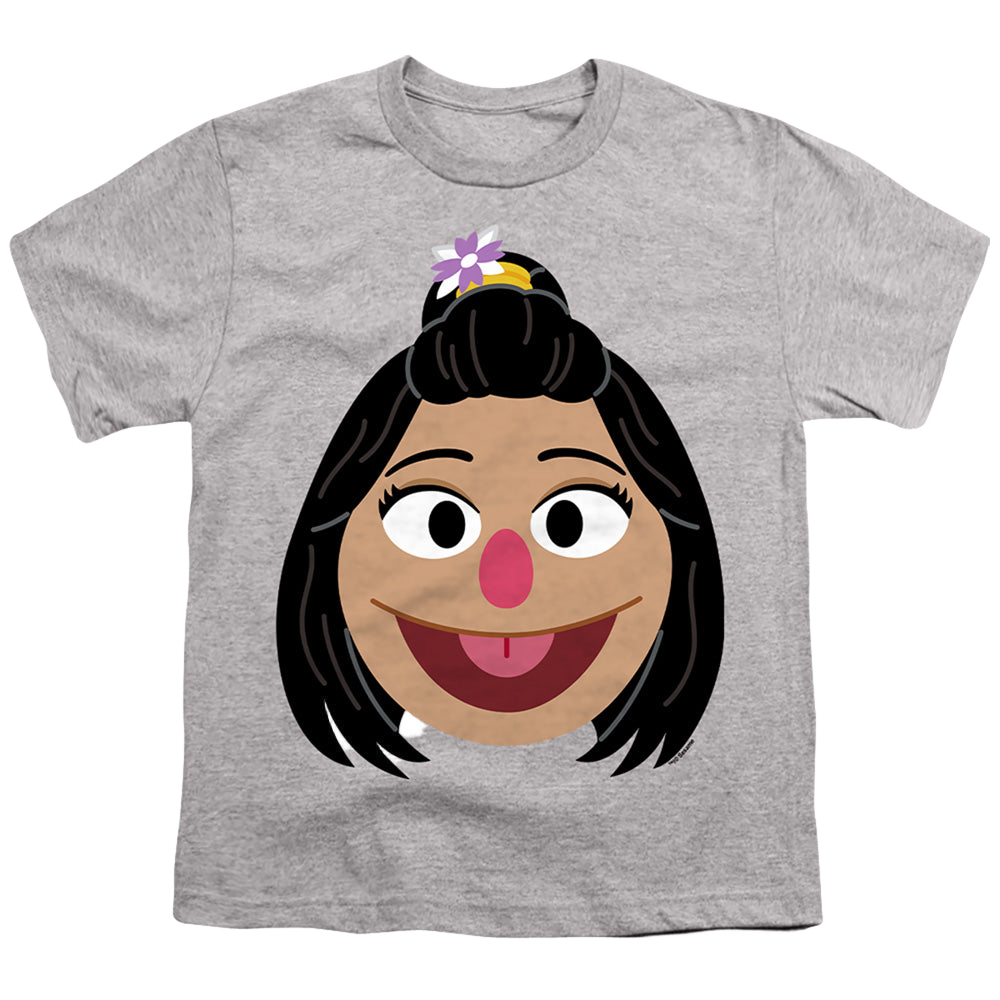 Sesame Street Ji-Young Face - Youth T-Shirt Youth T-Shirt (Ages 8-12) Sesame Street   