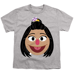 Sesame Street Ji-Young Face - Youth T-Shirt Youth T-Shirt (Ages 8-12) Sesame Street   