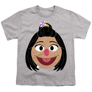Sesame Street Ji-Young Face - Youth T-Shirt Youth T-Shirt (Ages 8-12) Sesame Street   