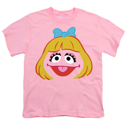 Sesame Street Prairie Dawn Face - Youth T-Shirt Youth T-Shirt (Ages 8-12) Sesame Street   