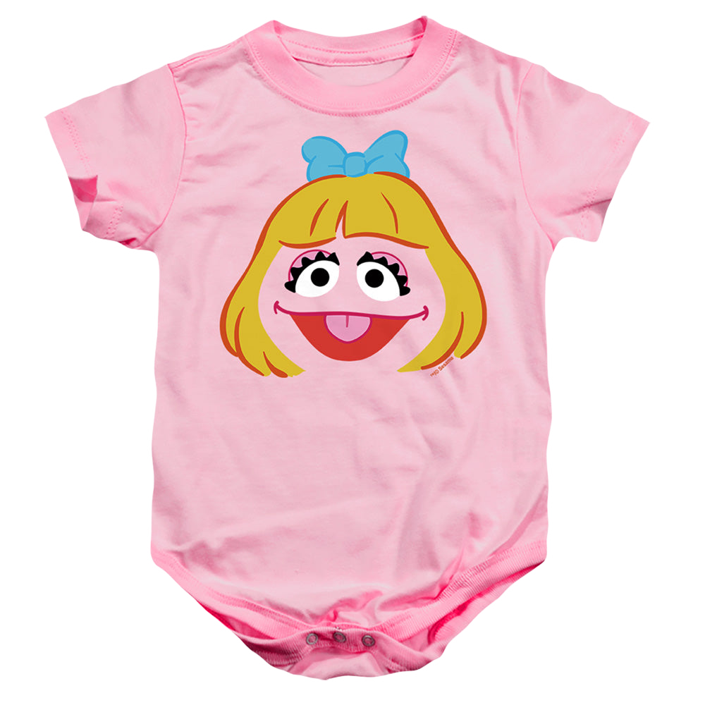 Sesame Street Prairie Dawn Face - Baby Bodysuit Baby Bodysuit Sesame Street   