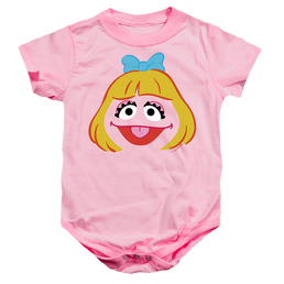 Sesame Street Prairie Dawn Face - Baby Bodysuit Baby Bodysuit Sesame Street   