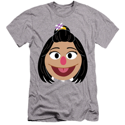 Sesame Street Ji-Young Face - Men's Premium Slim Fit T-Shirt Men's Premium Slim Fit T-Shirt Sesame Street   