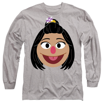 Sesame Street Ji-Young Face - Men's Long Sleeve T-Shirt Men's Long Sleeve T-Shirt Sesame Street   