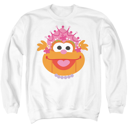 Sesame Street Christmas Nutcracker Zoey - Men's Crewneck Sweatshirt Men's Crewneck Sweatshirt Sesame Street   