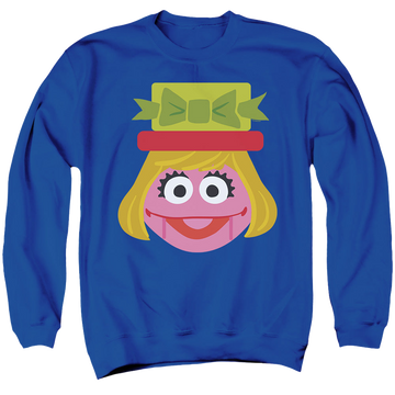 Sesame Street Christmas Nutcracker Prairie Dawn - Men's Crewneck Sweatshirt Men's Crewneck Sweatshirt Sesame Street   