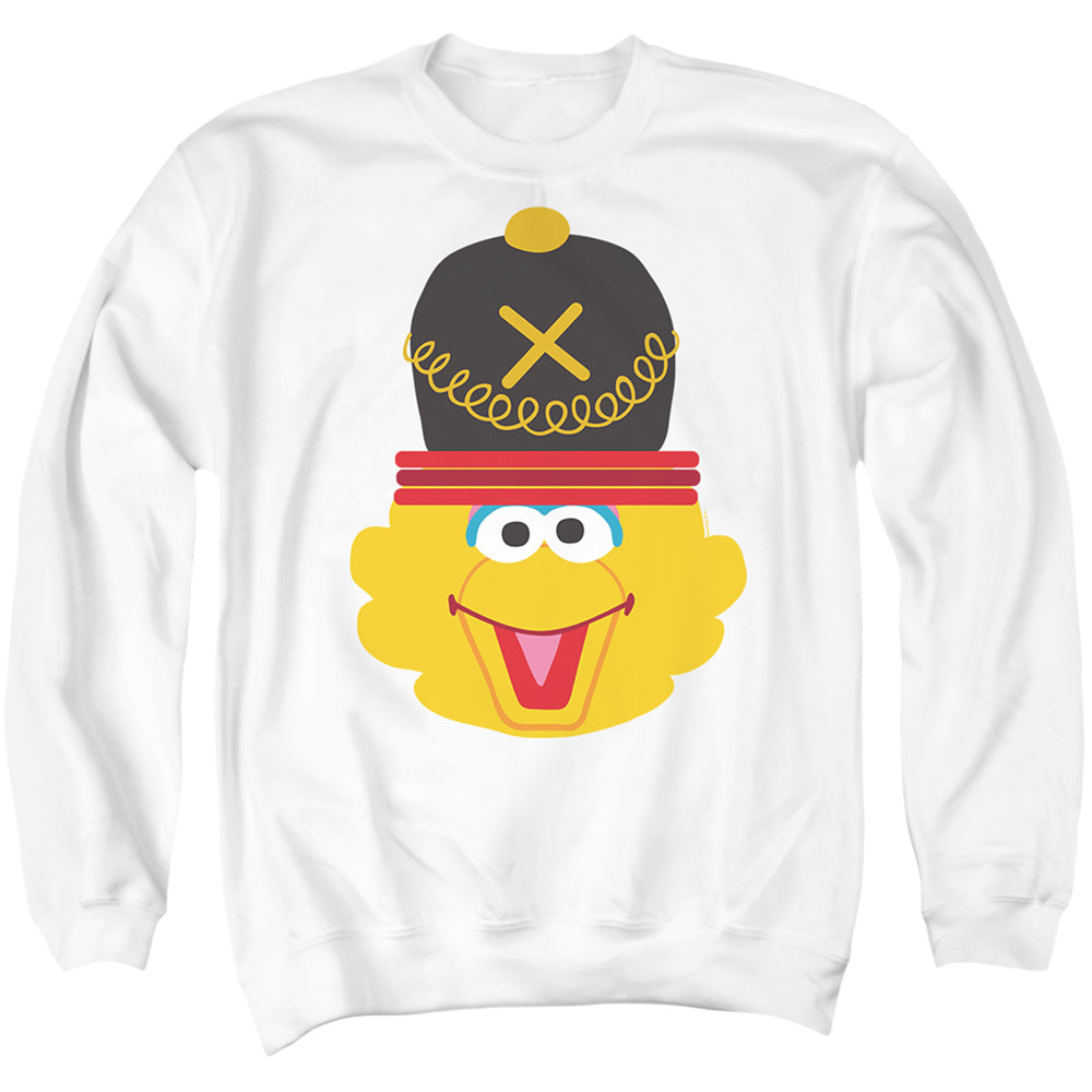 Sesame Street Christmas Nutcracker Big Bird - Men's Crewneck Sweatshirt Men's Crewneck Sweatshirt Sesame Street   