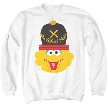 Sesame Street Christmas Nutcracker Big Bird - Men's Crewneck Sweatshirt Men's Crewneck Sweatshirt Sesame Street   