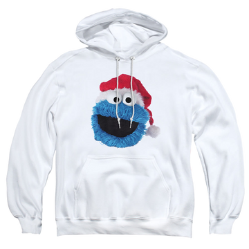 Sesame Street Cookie Monster Christmas Hat - Pullover Hoodie Pullover Hoodie Sesame Street   