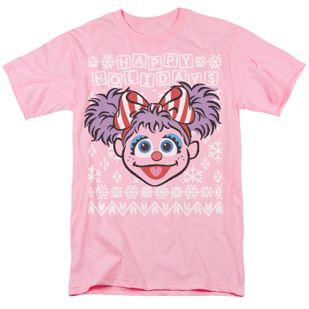 Sesame Street Abby Cadabby Ugly Christmas - Men's Regular Fit T-Shirt Men's Regular Fit T-Shirt Sesame Street   