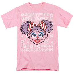 Sesame Street Abby Cadabby Ugly Christmas - Men's Regular Fit T-Shirt Men's Regular Fit T-Shirt Sesame Street   
