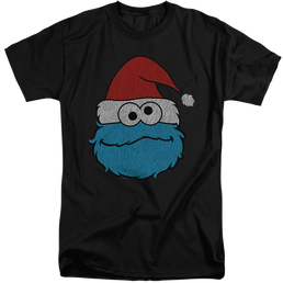 Sesame Street Cookie Monster Christmas - Men's Tall Fit T-Shirt Men's Tall Fit T-Shirt Sesame Street   