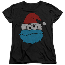 Sesame Street Cookie Monster Christmas - Women's T-Shirt Women's T-Shirt Sesame Street   