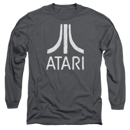 Atari Rough Logo - Men's Long Sleeve T-Shirt Men's Long Sleeve T-Shirt Atari   