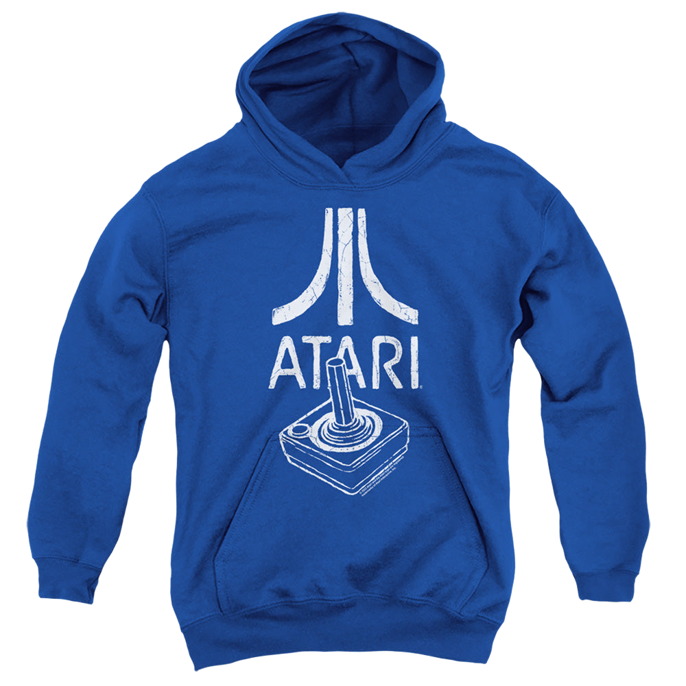 Atari Joystick Logo - Youth Hoodie Youth Hoodie (Ages 8-12) Atari   