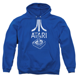 Atari Joystick Logo - Pullover Hoodie Pullover Hoodie Atari   