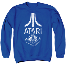 Atari Joystick Logo - Men's Crewneck Sweatshirt Men's Crewneck Sweatshirt Atari   