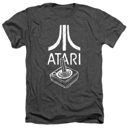 Atari Joystick Logo - Men's Heather T-Shirt Men's Heather T-Shirt Atari   