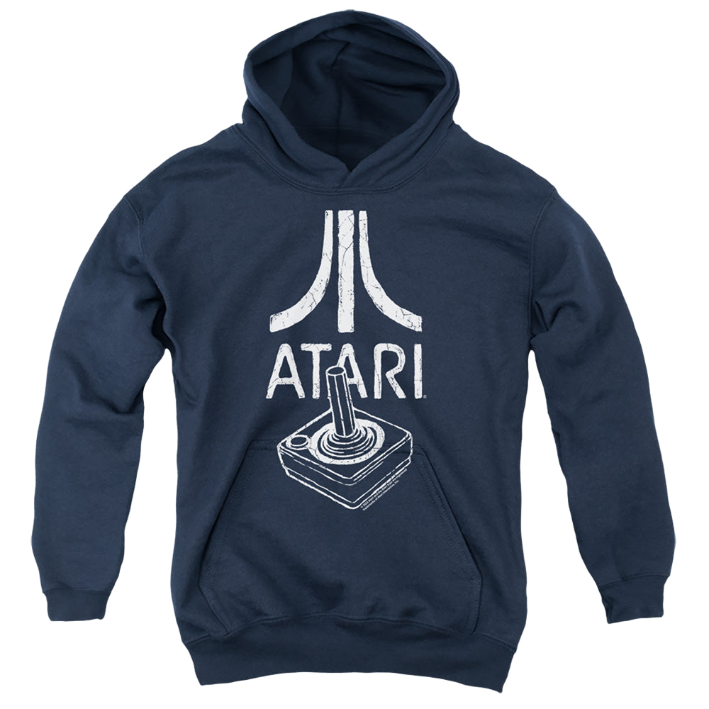 Atari Joystick Logo - Youth Hoodie Youth Hoodie (Ages 8-12) Atari   