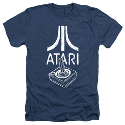 Atari Joystick Logo - Men's Heather T-Shirt Men's Heather T-Shirt Atari   