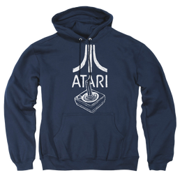 Atari Joystick Logo - Pullover Hoodie Pullover Hoodie Atari   