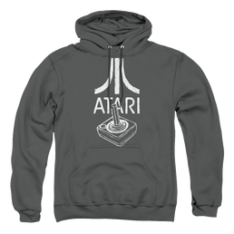 Atari Joystick Logo - Pullover Hoodie Pullover Hoodie Atari   