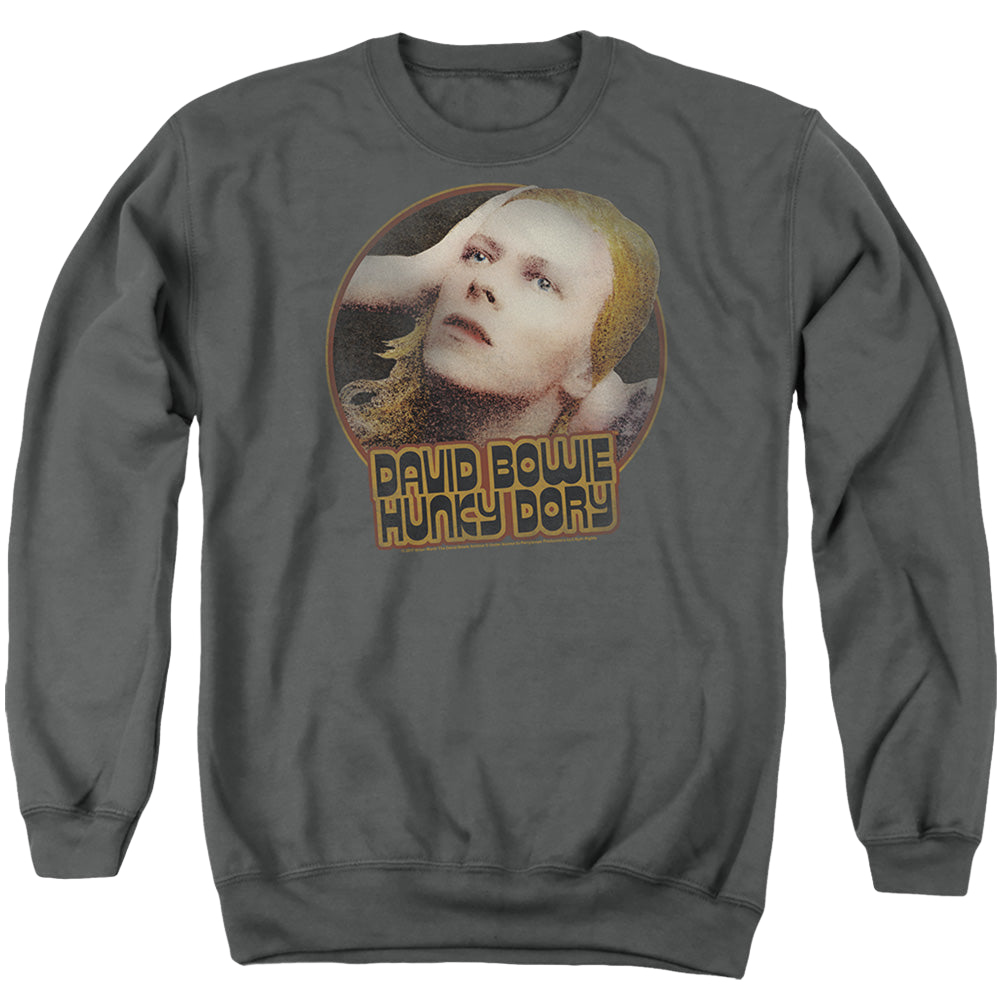 David Bowie Hunky Dory Circle - Men's Crewneck Sweatshirt Men's Crewneck Sweatshirt David Bowie   