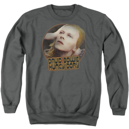 David Bowie Hunky Dory Circle - Men's Crewneck Sweatshirt Men's Crewneck Sweatshirt David Bowie   