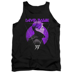 David Bowie Side Profile 75 Logo - Men's Tank Top Men's Tank David Bowie   