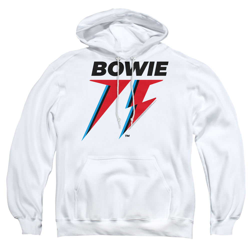 David Bowie Bowie 75 Logo - Pullover Hoodie Pullover Hoodie David Bowie   