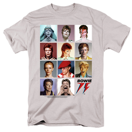 David Bowie Bowie Through The Ages - Men's Regular Fit T-Shirt Men's Regular Fit T-Shirt David Bowie   