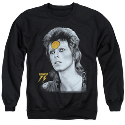 David Bowie Golden Bowie - Men's Crewneck Sweatshirt Men's Crewneck Sweatshirt David Bowie   