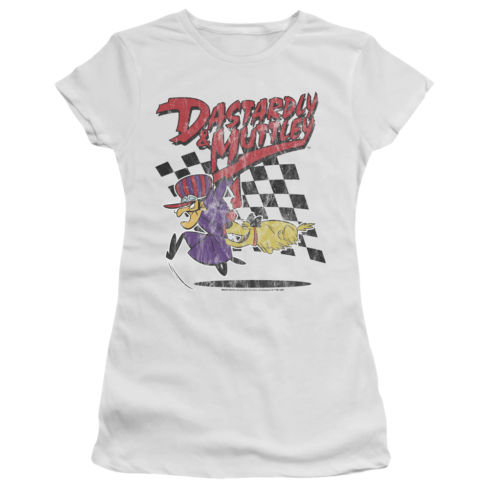 Wacky Races Dastardly & Muttley 2 - Juniors T-Shirt Juniors T-Shirt Wacky Races   