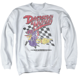 Wacky Races Dastardly & Muttley 2 - Men's Crewneck Sweatshirt Men's Crewneck Sweatshirt Wacky Races   