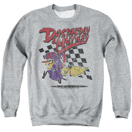 Wacky Races Dastardly & Muttley 1 - Men's Crewneck Sweatshirt Men's Crewneck Sweatshirt Wacky Races   