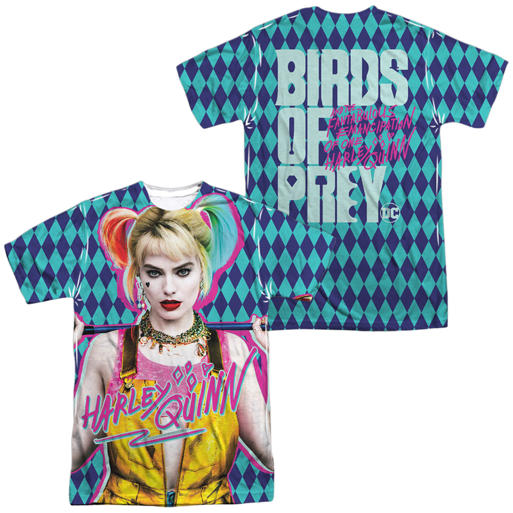 Birds of Prey Emancipation (Front/Back Print) - Men's All-Over Print T-Shirt Men's All-Over Print T-Shirt Birds of Prey   