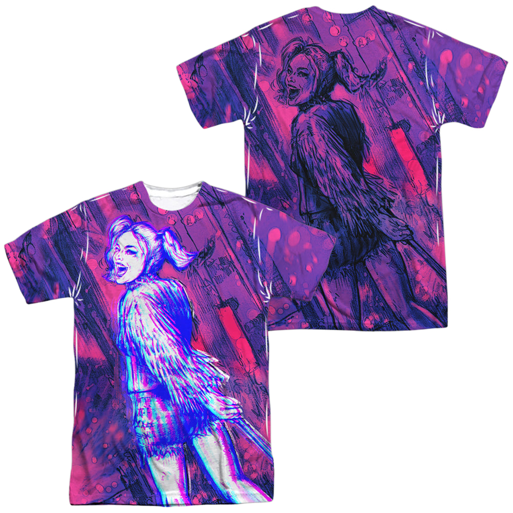 Birds of Prey Harleys Night Out (Front/Back Print) - Men's All-Over Print T-Shirt Men's All-Over Print T-Shirt Birds of Prey   