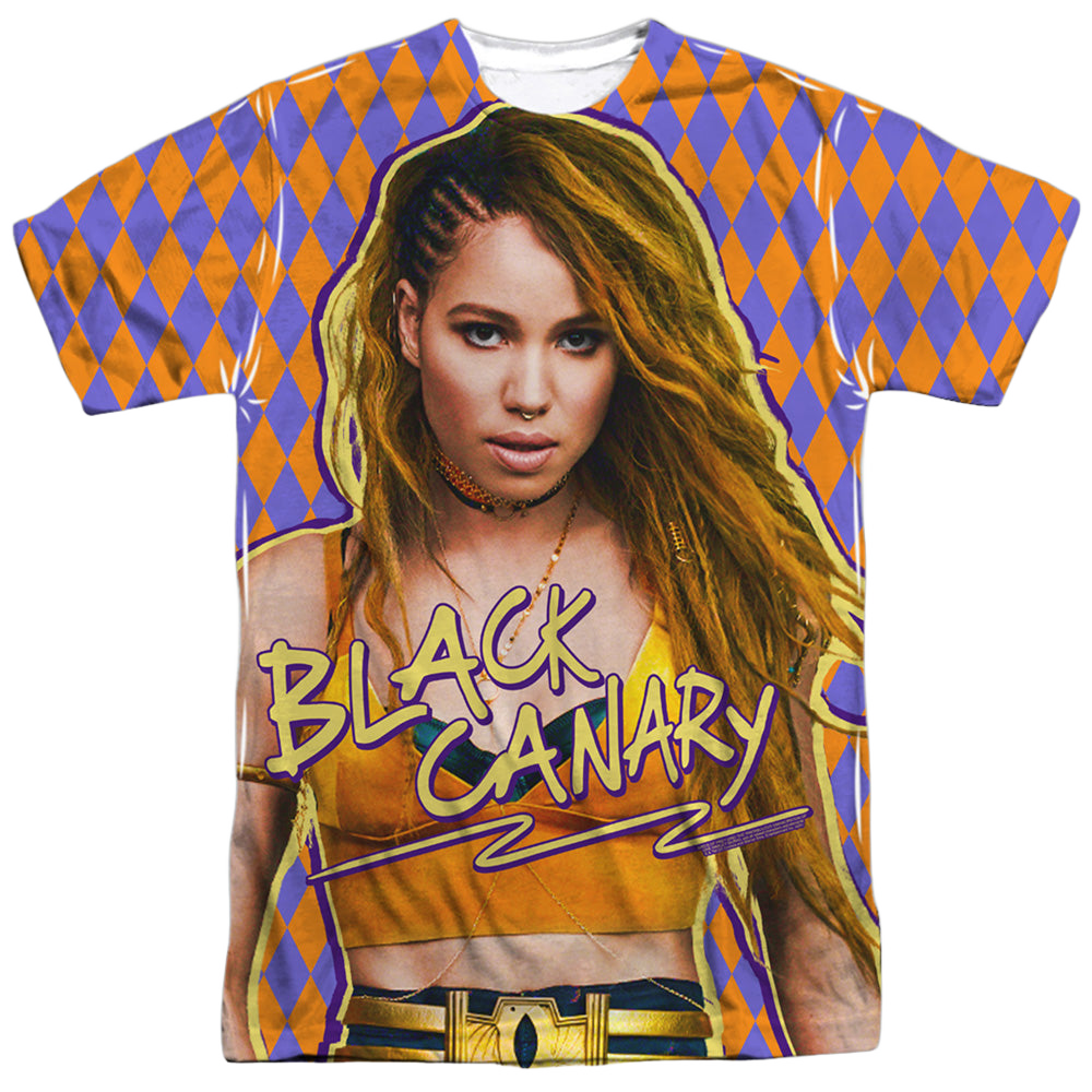 Birds of Prey Black Canary - Men's All-Over Print T-Shirt Men's All-Over Print T-Shirt Birds of Prey   