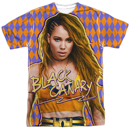 Birds of Prey Black Canary - Men's All-Over Print T-Shirt Men's All-Over Print T-Shirt Birds of Prey   