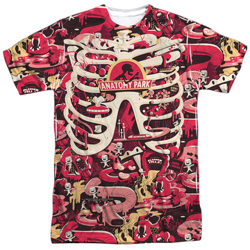 Rick and Morty Anatomy Park men's all-over print t-shirt