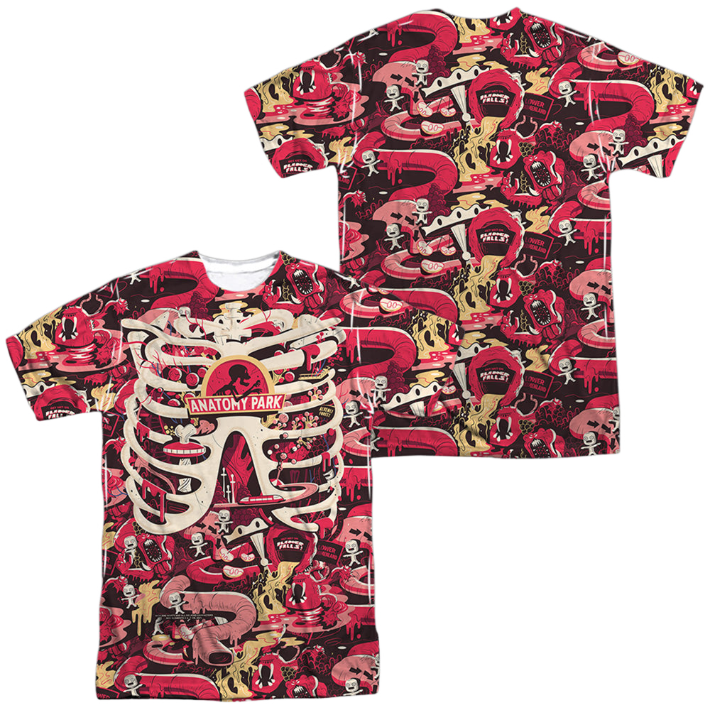 Rick and Morty Anatomy Park - Men's All-Over Print T-Shirt Men's All-Over Print T-Shirt Rick and Morty   