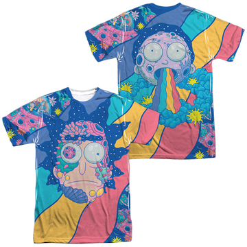 Rick and Morty Goodbye men's all-over print t-shirt