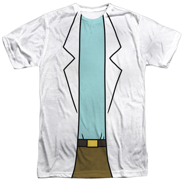 Rick and Morty Rick Lab Coat men's all-over print t-shirt