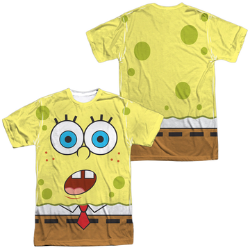 SpongeBob SquarePants Surprise Face men's all-over print t-shirt