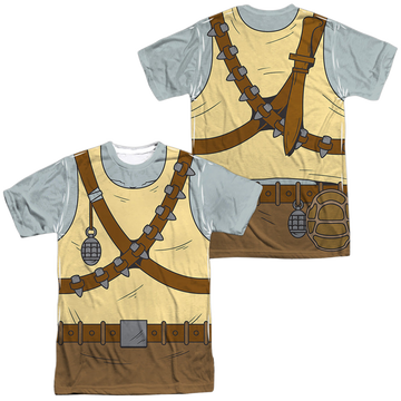 Teenage Mutant Ninja Turtles Tmnt Rocksteady Costume men's all-over print t-shirt