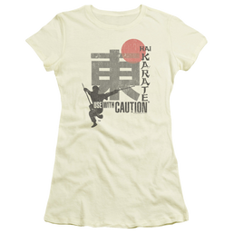 Hai Karate Caution - Juniors T-Shirt Juniors T-Shirt Hai Karate   