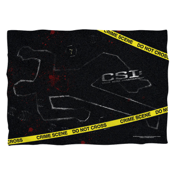 CSI Outline pillow case