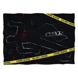 CSI Outline (Front/Back Print) - Pillow Case Pillow Cases CSI   