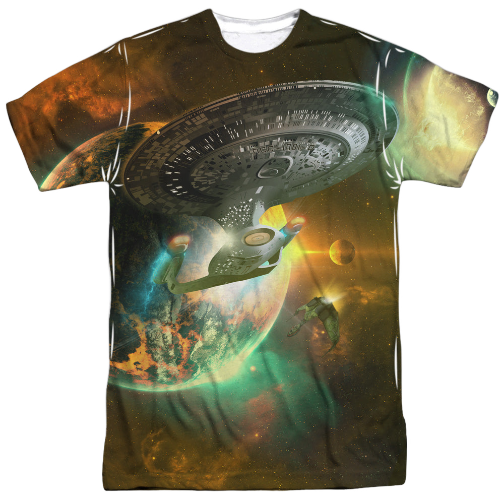 Star Trek The Next Generation Battle Ships - Men's All-Over Print T-Shirt Men's All-Over Print T-Shirt Star Trek   